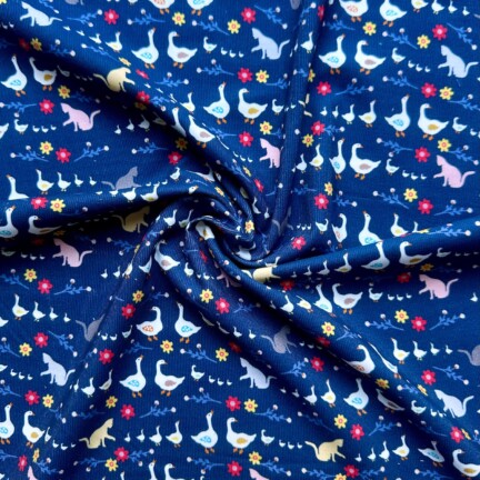CORDUROY | DUCK'S PICNIC DAY (Navy)