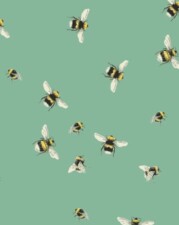 ECO-LAMINATED | BEE WORLD (Sea Foam)
