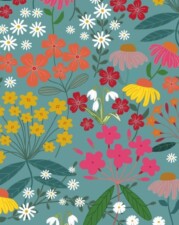 COTTON | STOURHEAD GARDEN (Ocean Blue)