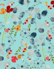 ECO-LAMINATED | SUCCULENT (Pastel Blue)
