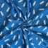 Cotton Dragonflies Cadet Blue. White silhouettes of dragonflies on a Cadet blue background