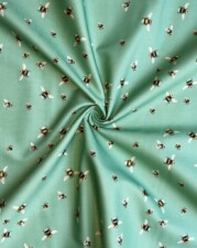 COTTON | BEE WORLD (Sea Foam)