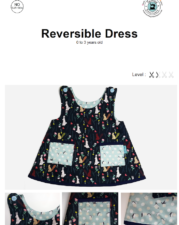 KIDS | REVERSIBLE DRESS 0 - 3