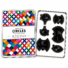 PNQ Circles Stamp Set of 6 in colourful patterned storage tin
