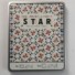 PNQ Star Stamp Set of 6 colourful patterned storage tin