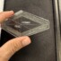 PNQ Star Stamp Set individual 50mm diamond shaped stamp held in hand on stamp pad