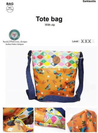 BAGS | TOTE BAG WITH ZIP