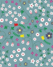 ECO-LAMINATED | SPRING IS COMING (Turquoise)