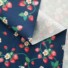 REVERSE SIDE ECO-LAM | STRAWBERRIES (Navy)