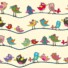 COTTON | HAPPY BIRDS (Cream)