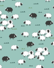 ECO-LAMINATED | SHEEP (Turquoise)