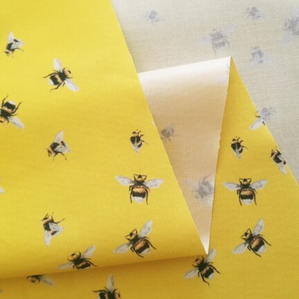 REVERSE SIDE ECO-LAM | BEE WORLD (Bright Yellow)