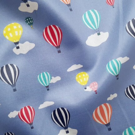 ECO-LAMINATED | HOT AIR BALLOON (Grey)