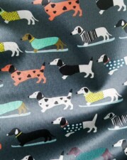 ECO-LAMINATED | DACHSHUNDS (Grey)