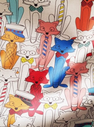 ECO-LAMINATED | CRAZY FOX (White)