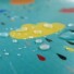 ECO-LAMINATED | CLOUDS & RAINDROPS (Green)