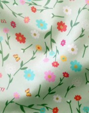 ECO-LAMINATED | DAISY & BUTTERFLIES (Green)