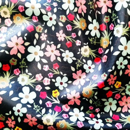 ECO-LAMINATED | WILD FLOWER (Black)