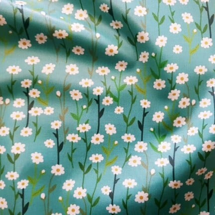 ECO-LAMINATED | WHAT A PRETTY DAISY (Mint Green)